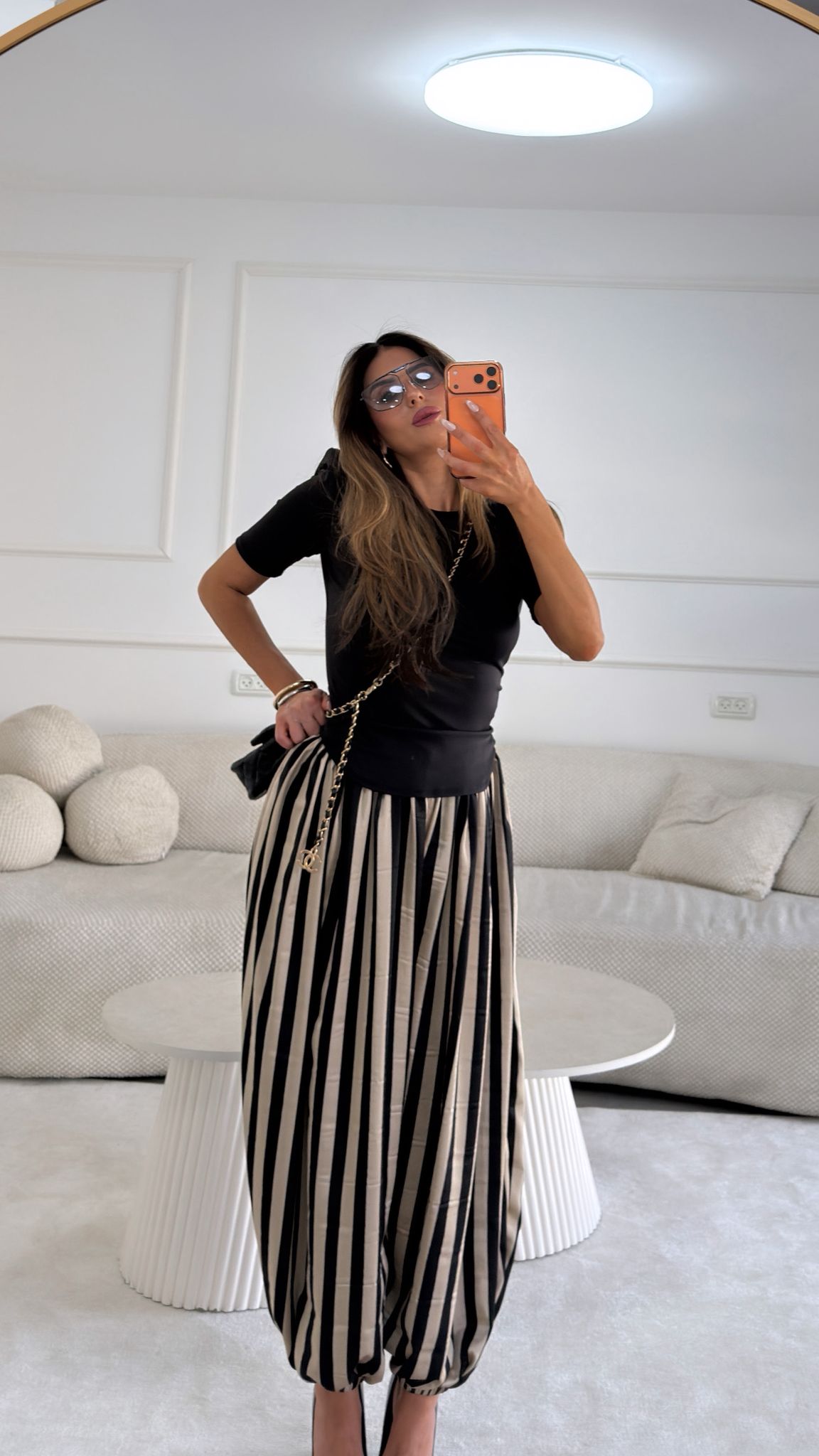 מכנס בלון פסים – תמונה 2