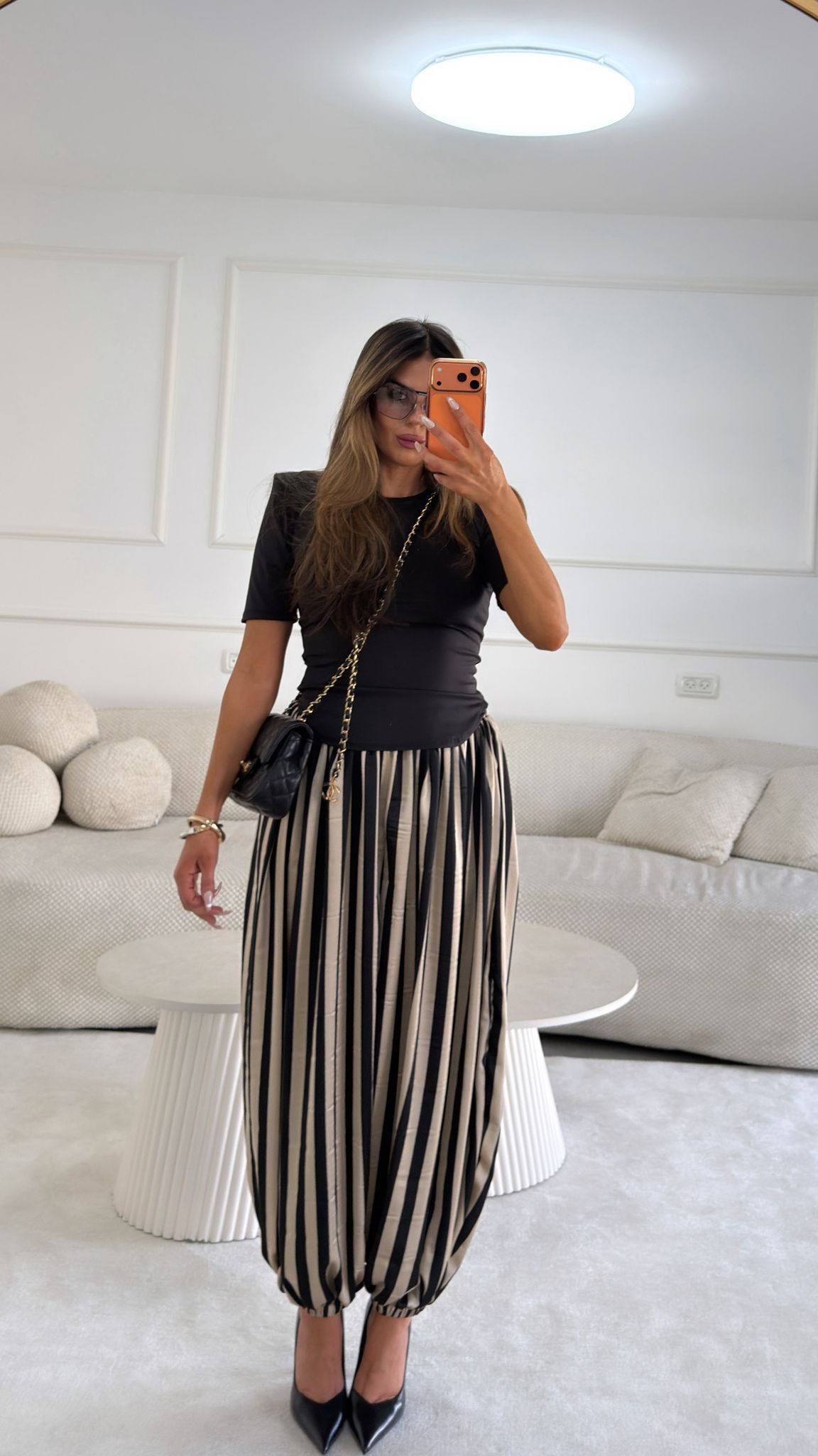 מכנס בלון פסים – תמונה 3