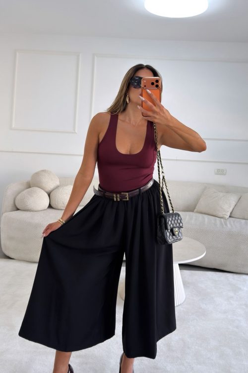 מכנס בארי שחור