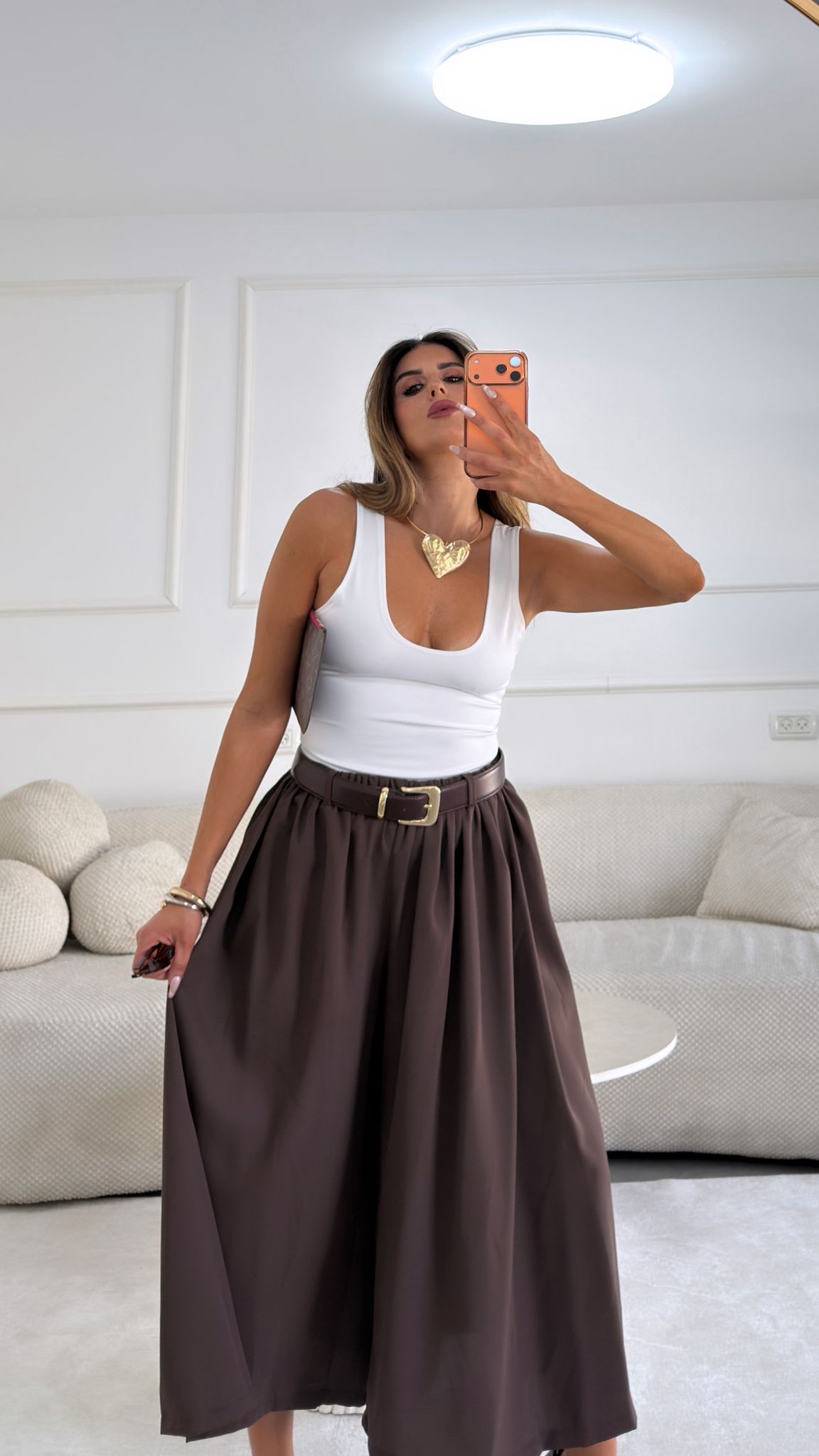 מכנס בארי חום – תמונה 2