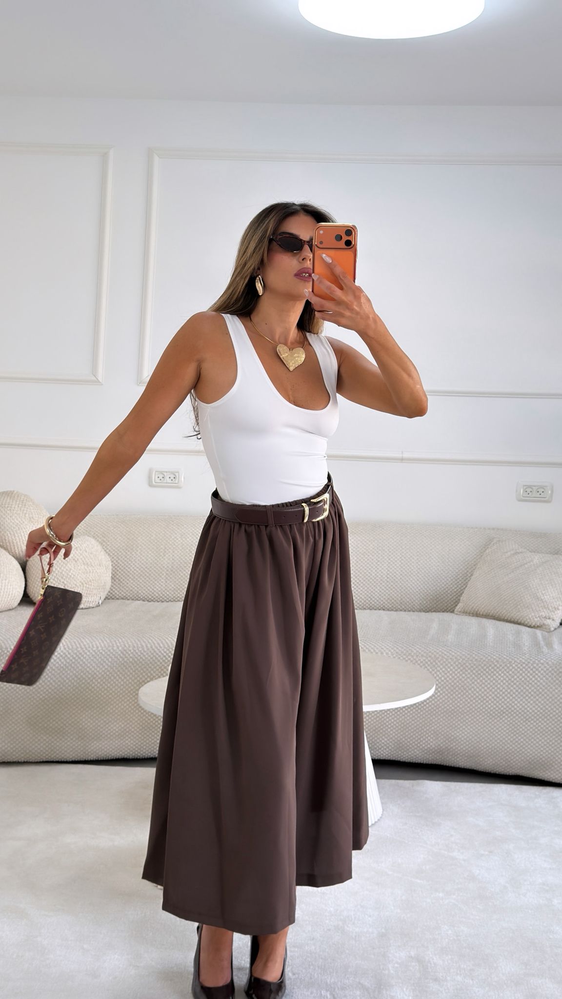 מכנס בארי חום – תמונה 3