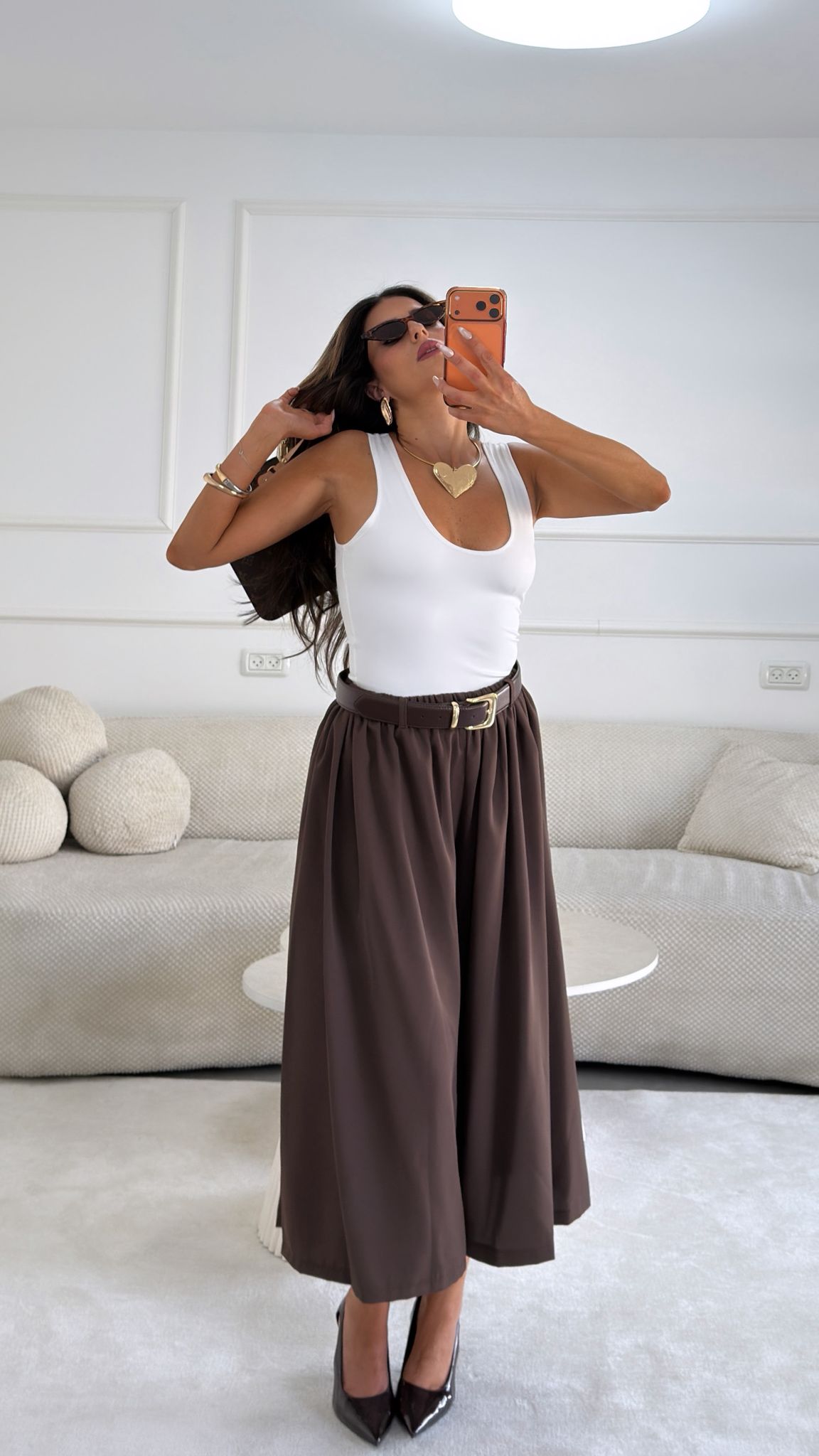 מכנס בארי חום – תמונה 4