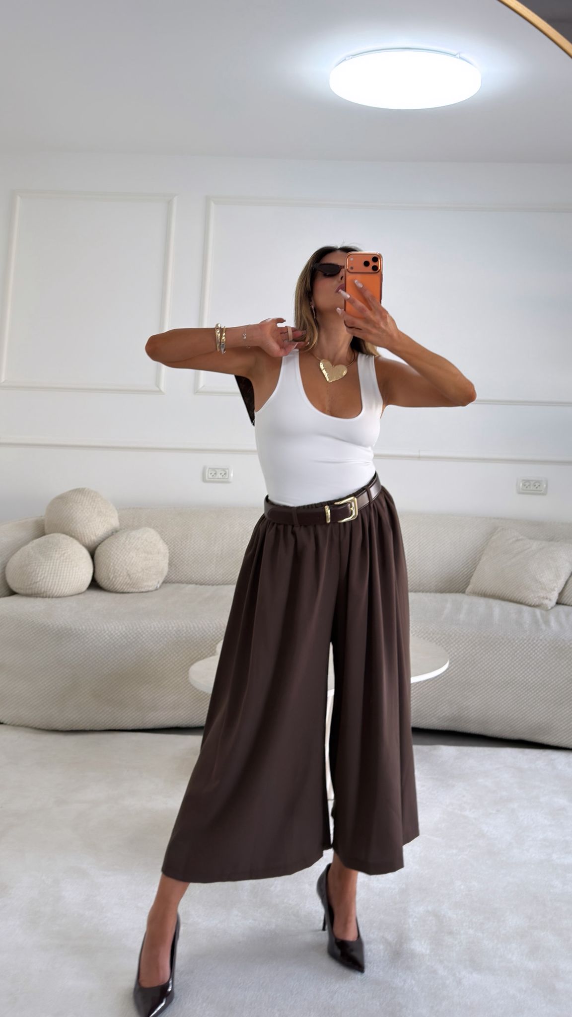 מכנס בארי חום – תמונה 5