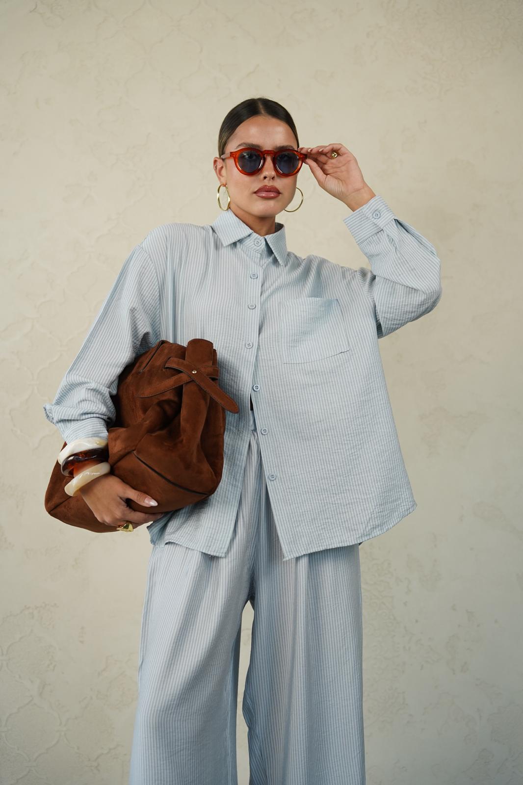 חליפת סקאי תכלת