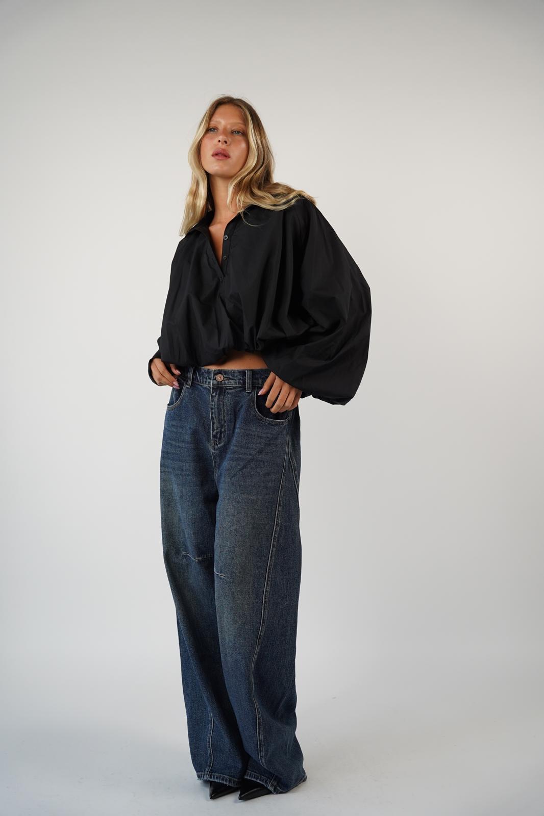 חולצת לידר שחורה – תמונה 2