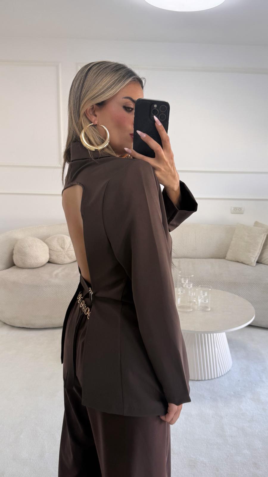 גקט פיורי חום – תמונה 3