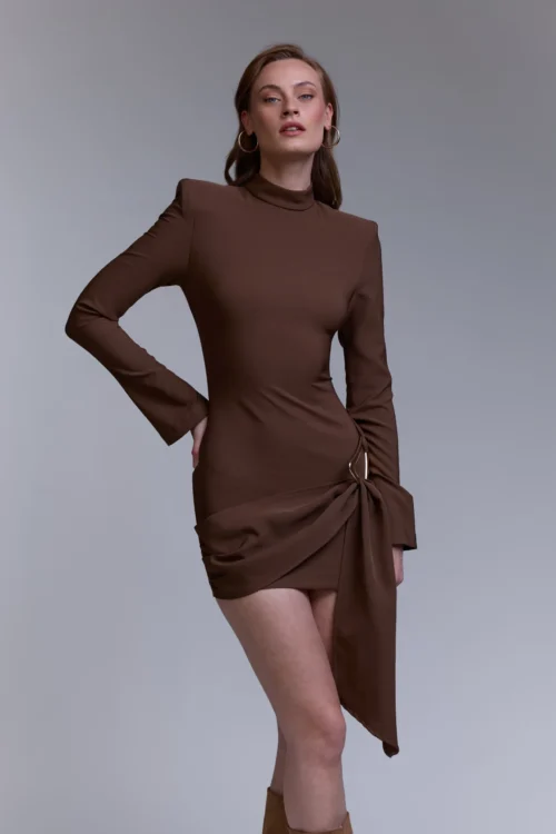 שמלת פרסה חומה