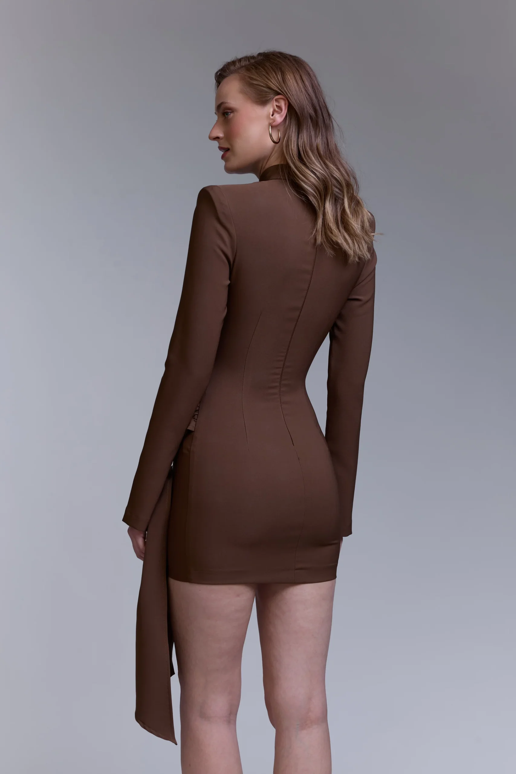 שמלת פרסה חומה – תמונה 3