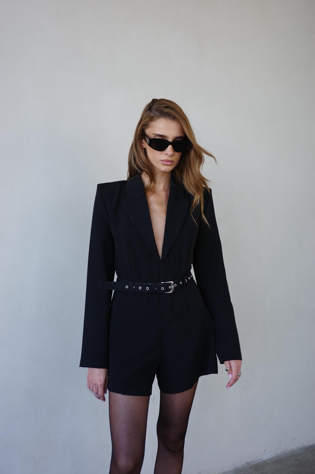 אוברול נייט שחור – תמונה 3