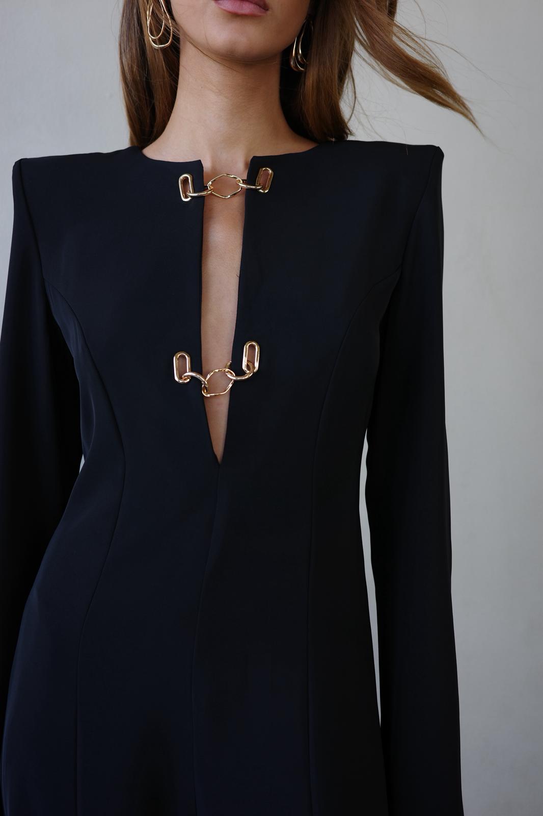 אוברול סרויה שחור – תמונה 2