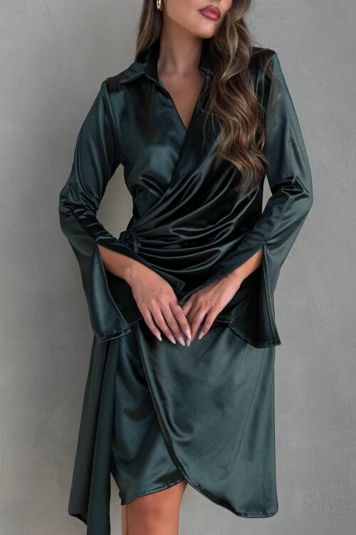 שמלת בריטין ירוקה