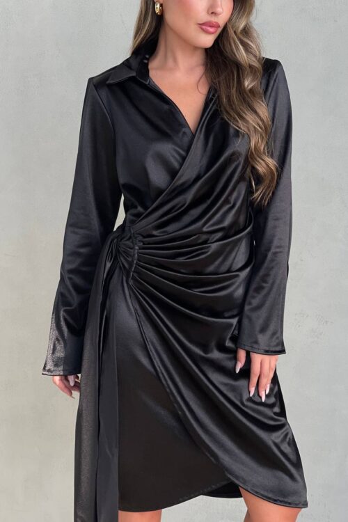 שמלת בריטין שחורה