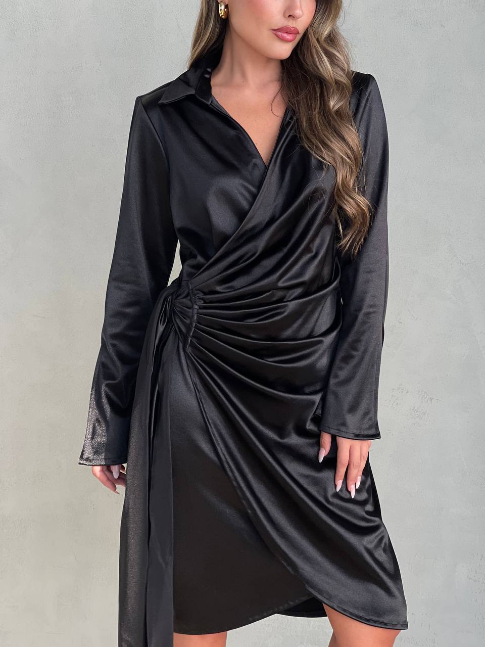 שמלת בריטין שחורה