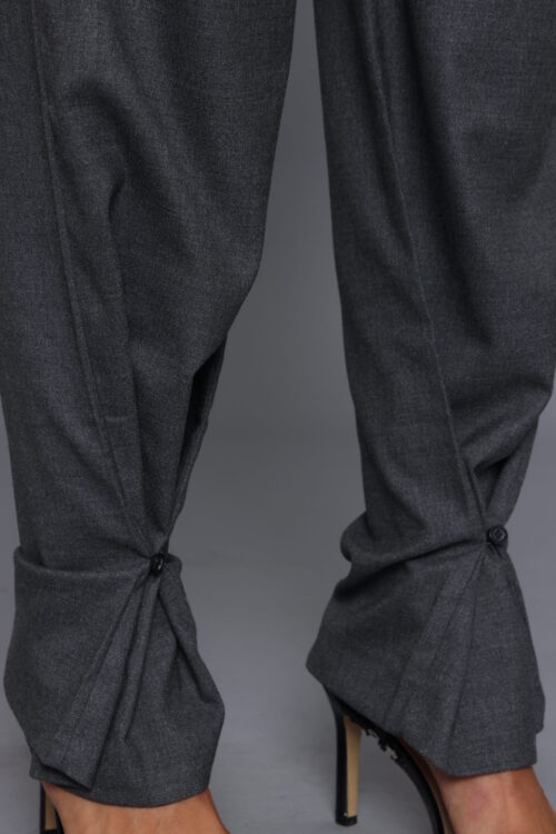 מכנס פניני אפור כהה