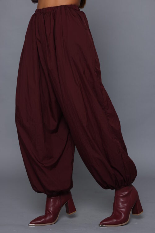 מכנס בלון בורדו