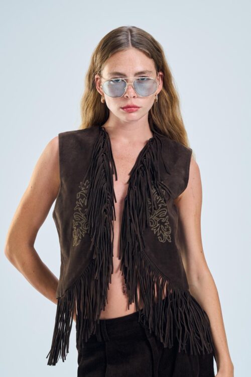 ווסט גיזל חום שוקולד