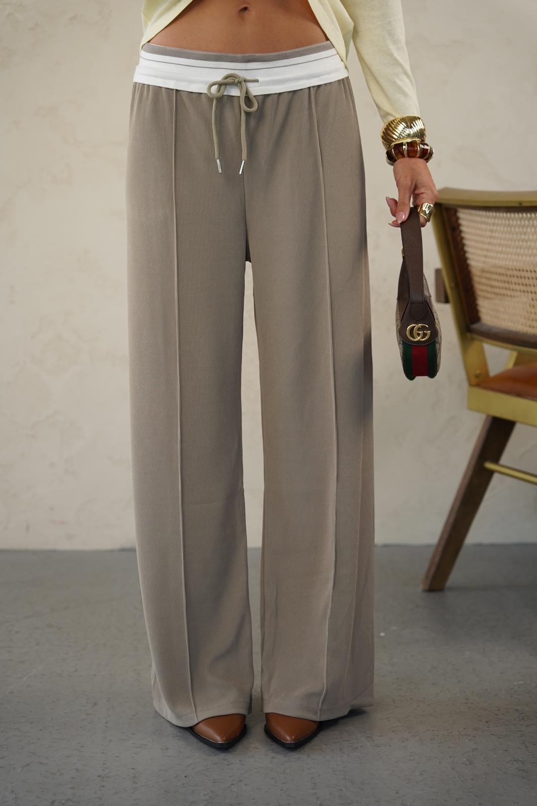 מכנס רותם מוקה