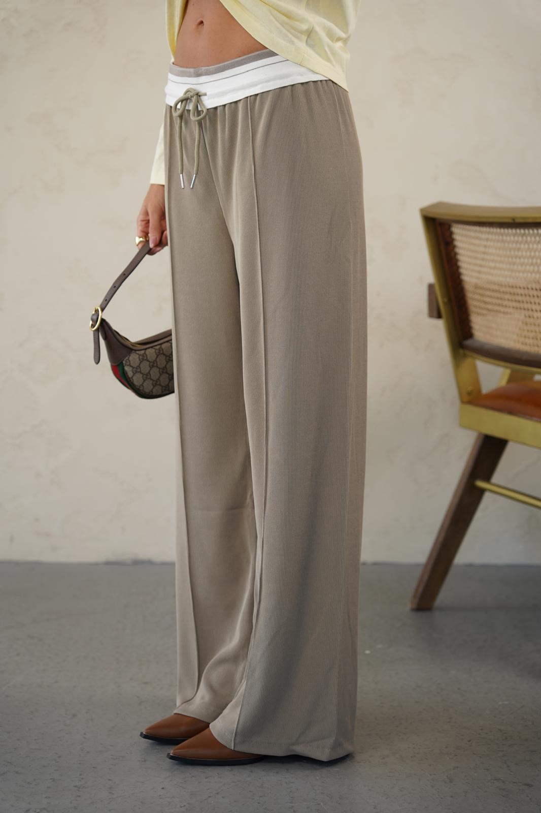 מכנס רותם מוקה – תמונה 2