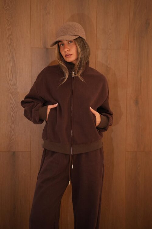 חליפת סטיבן פוטר חומה