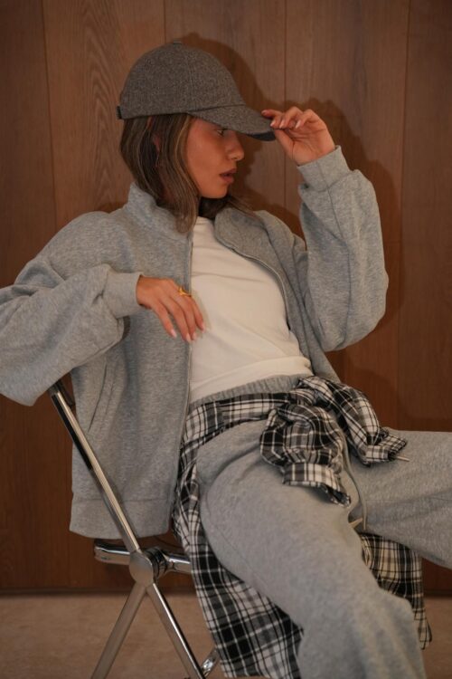 חליפת סטיבן פוטר אפורה