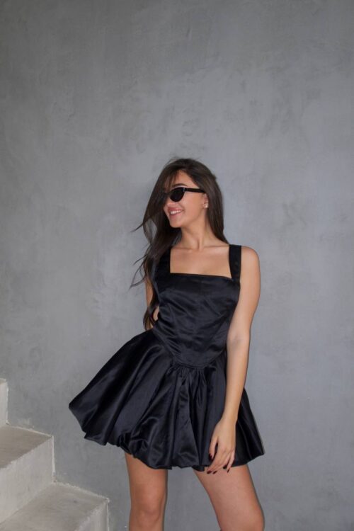 שמלת לולי שחורה