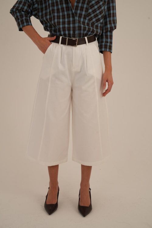 מכנס סולט לבן