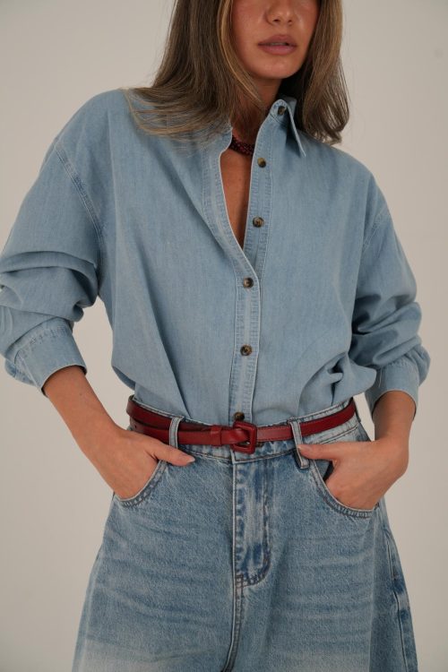 חולצת טומי גינס בהיר