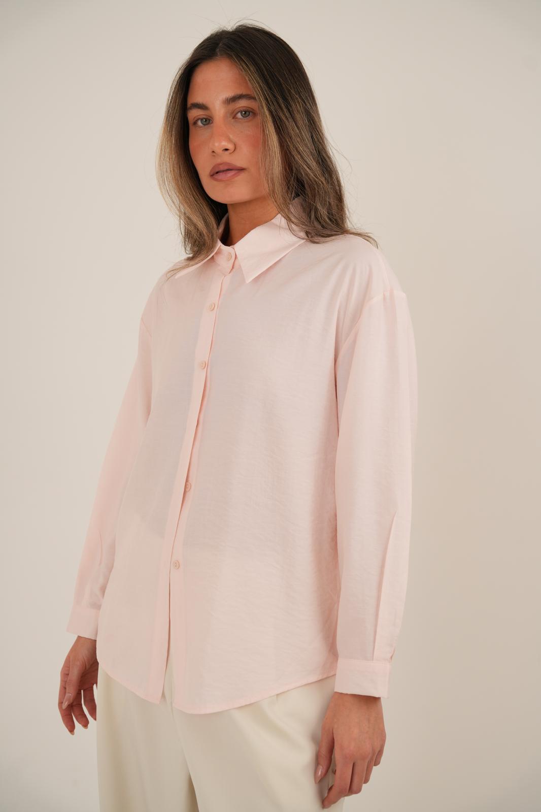 חולצת בלוז ורודה – תמונה 4