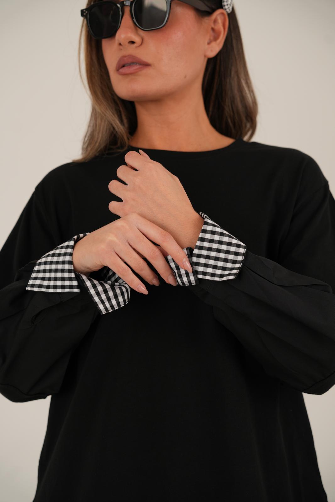 חולצת יוכי שחורה – תמונה 3