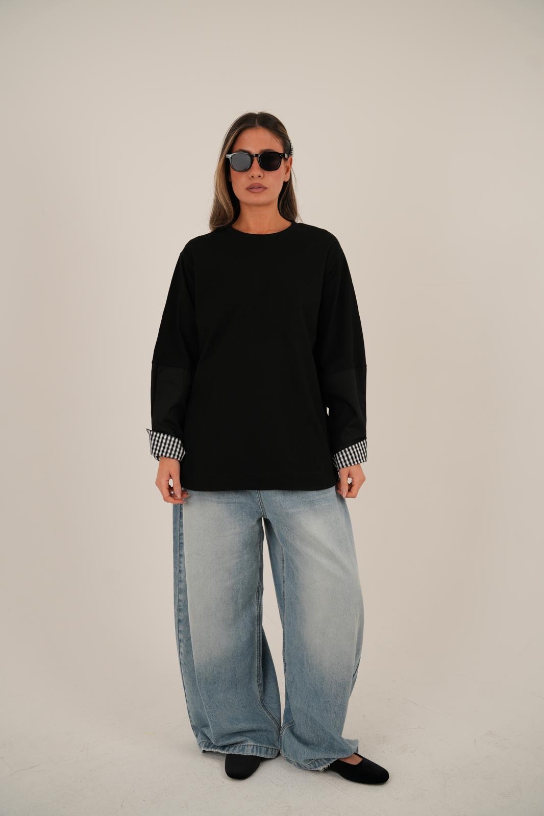 חולצת יוכי שחורה