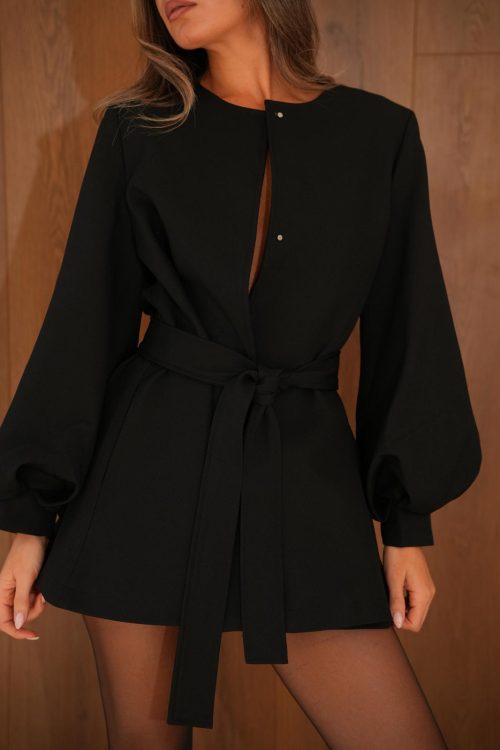 גקט ויויאן שחור