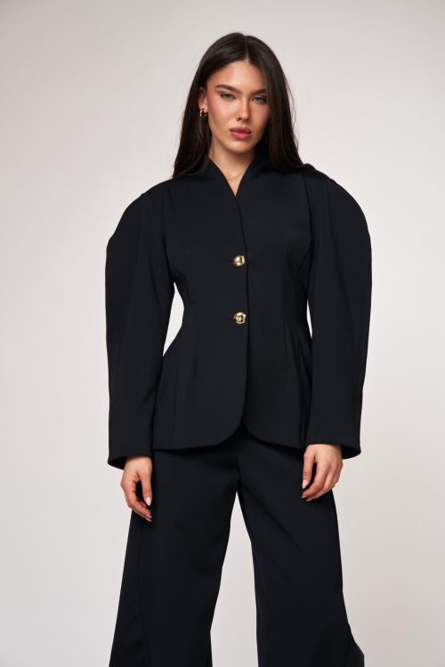 גקט לוסיאנה שחור