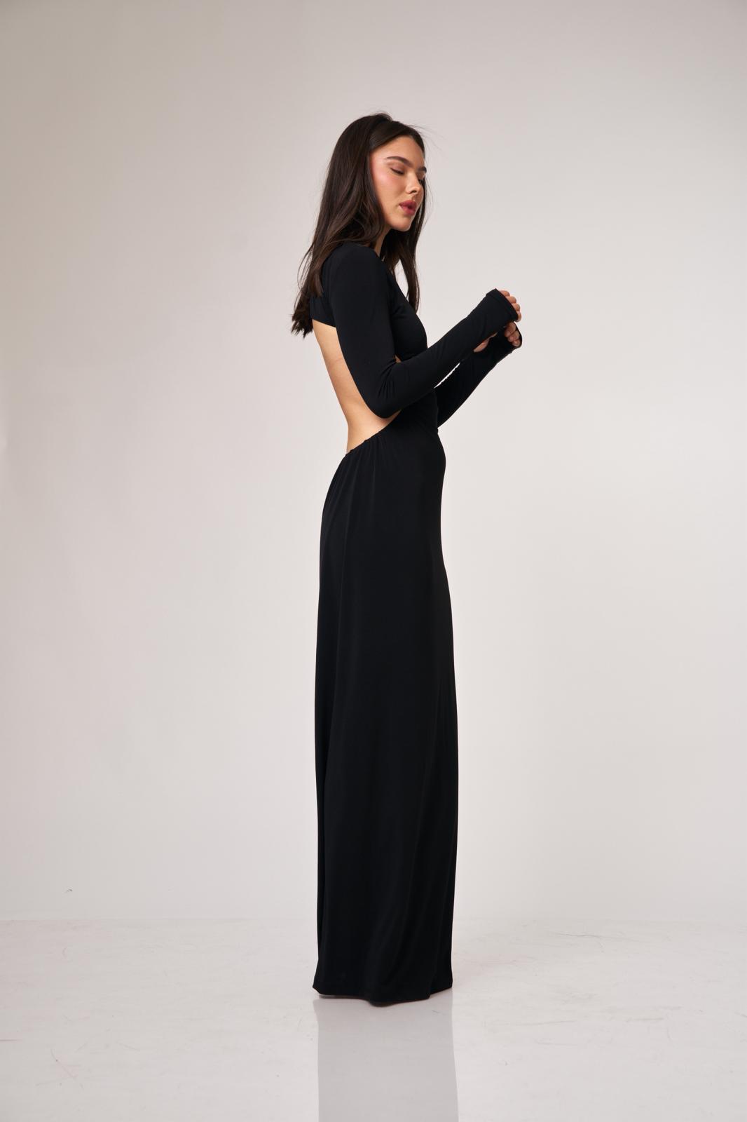 שמלת נורדו שחורה – תמונה 2