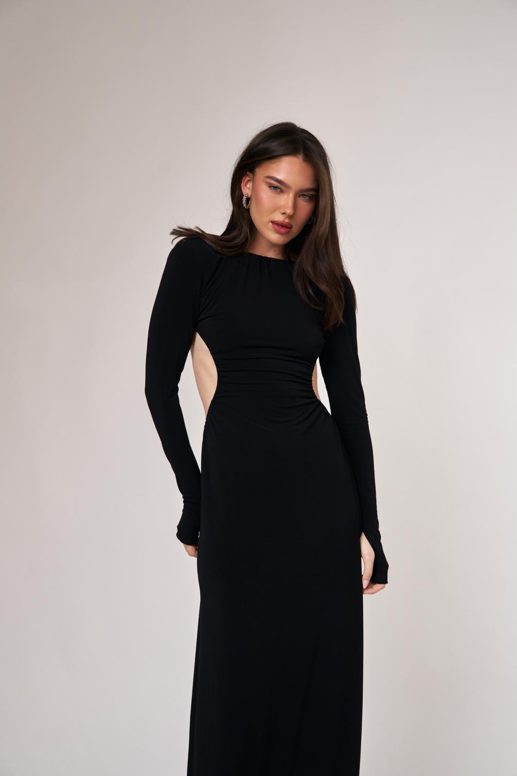 שמלת נורדו שחורה