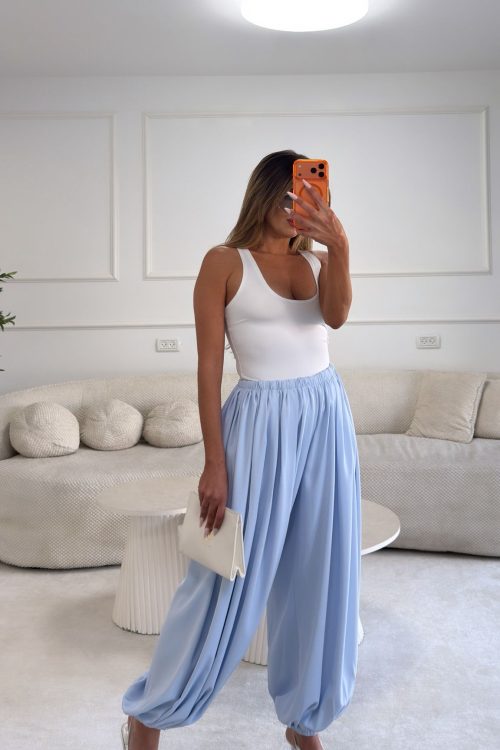 מכנס בלון תכלת