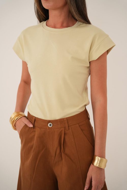 חולצת תמר צהובה