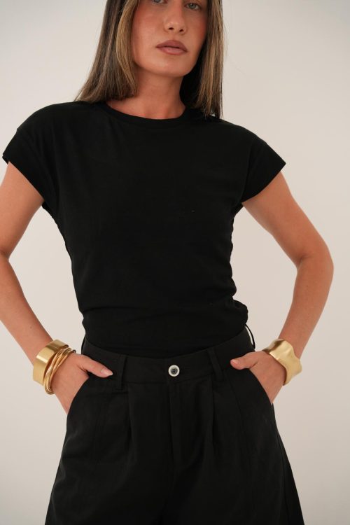 חולצת תמר שחורה