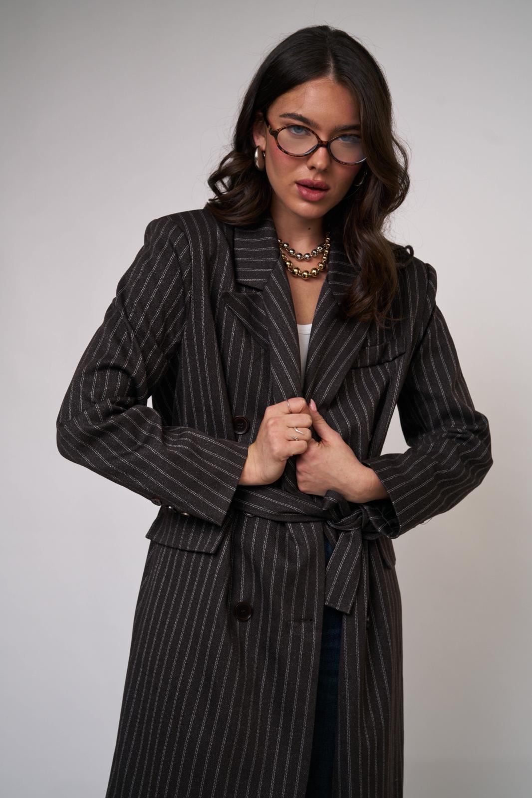 גקט מונקר חום